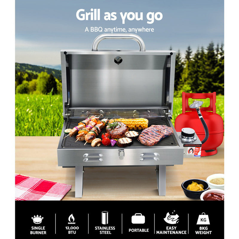 Grillz Portable Gas BBQ - Sale Now