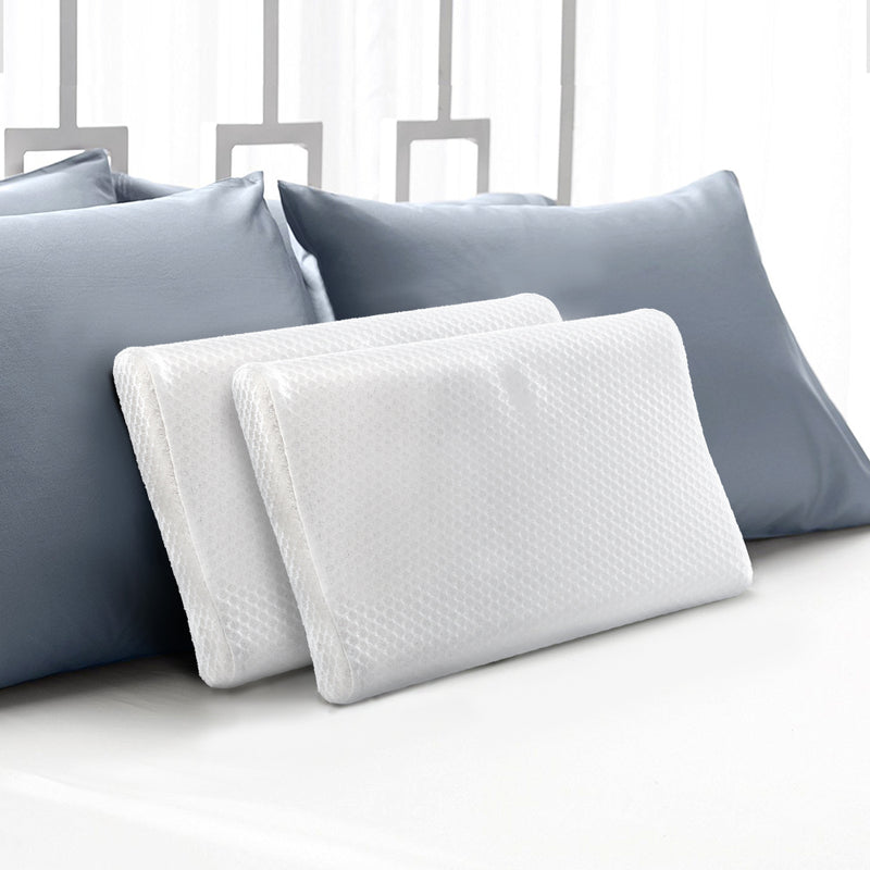 Giselle Memory Foam Pillow Kid Pillows Contour Low Profile Contour Small Cushion - Sale Now
