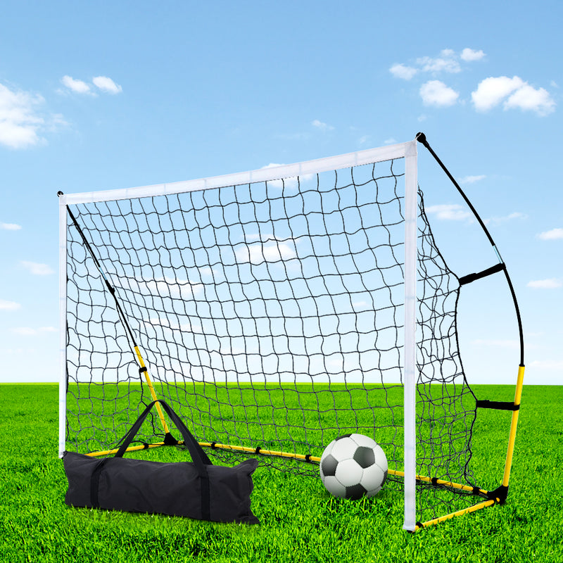 Everfit Portable Soccer Football Goal Net Kids Outdoor Training Sports 3.6M XL - Sale Now