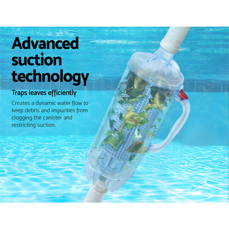 Aquabuddy Swimming Pool Cleaner Floor Climb Wall Automatic Hose Leaf Catcher 10M - Sale Now