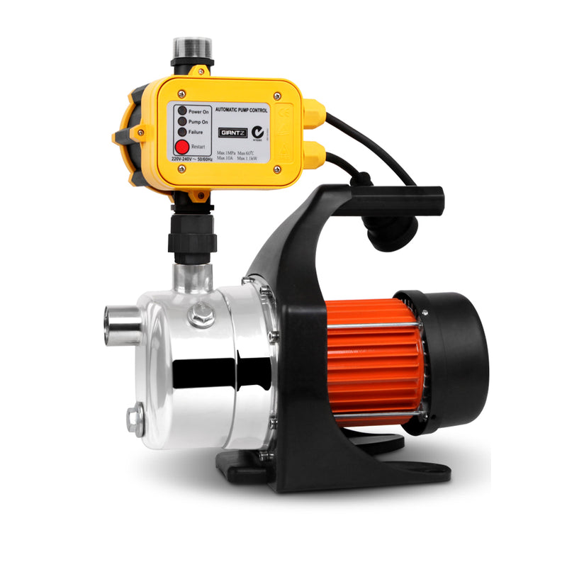 Giantz 800W High Pressure Garden Water Pump with Auto Controller - Sale Now