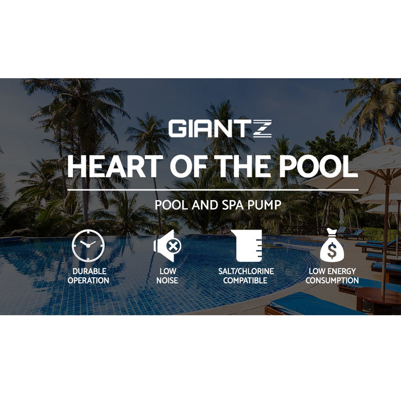 Giantz 1200W Swimming Pool Water Pump - Sale Now