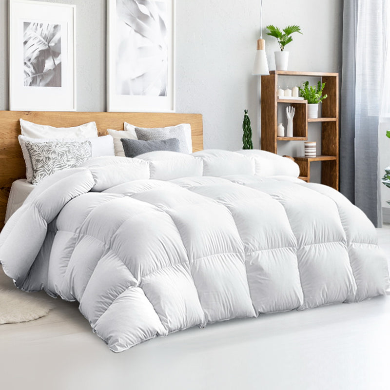 Giselle Bedding Super King Size Goose Down Quilt - Sale Now