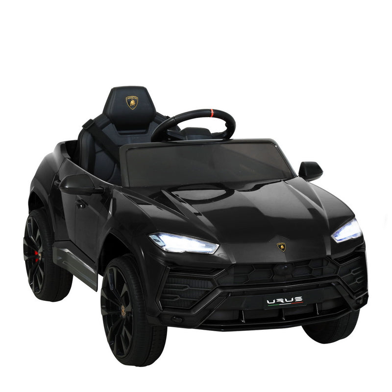 12V Electric Kids Ride On Toy Car Licensed Lamborghini URUS Remote Control Black - Sale Now