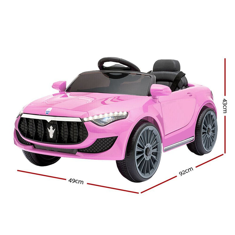 Rigo Maserati Kids Ride On Car -  Pink - Sale Now