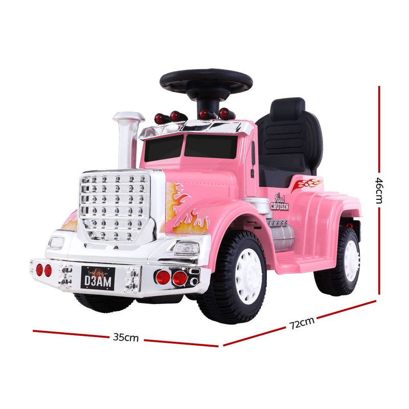 Ride On Cars Kids Electric Toys Car Battery Truck Childrens Motorbike Toy Rigo Pink - Sale Now