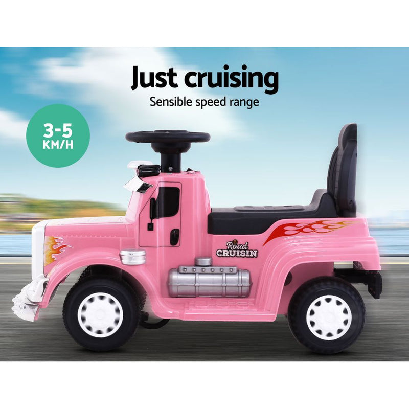 Ride On Cars Kids Electric Toys Car Battery Truck Childrens Motorbike Toy Rigo Pink - Sale Now