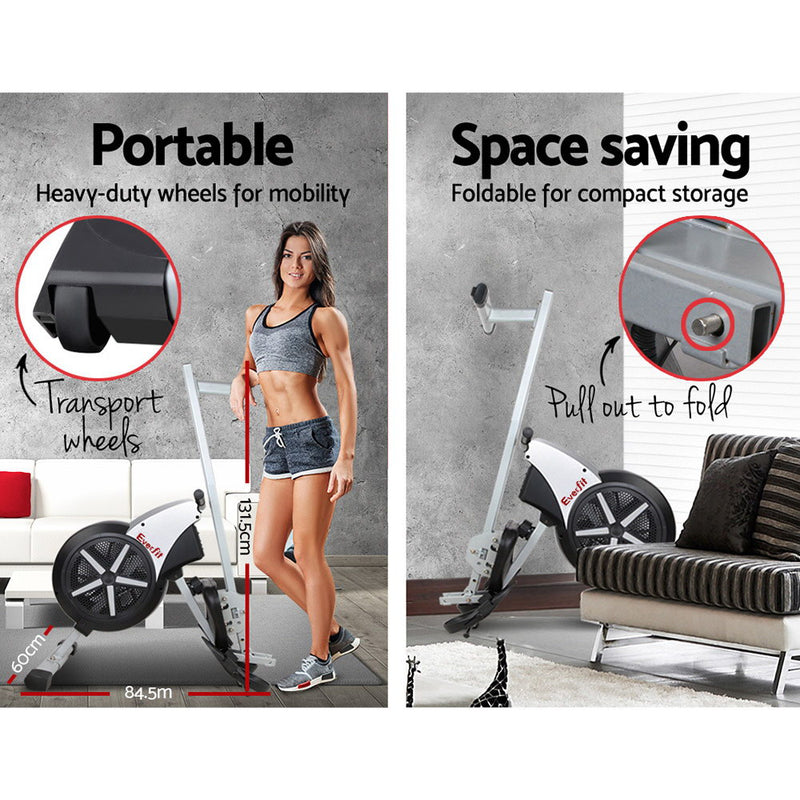 Everfit 8 Level Rowing Exercise Machine - Sale Now