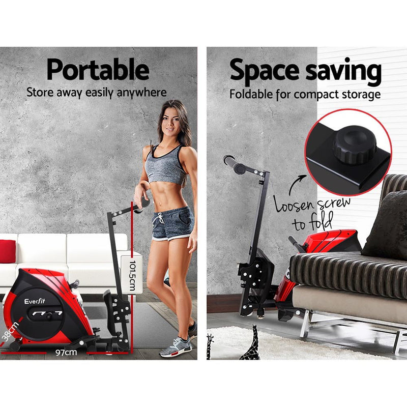 Everfit 4 Level Rowing Exercise Machine - Sale Now
