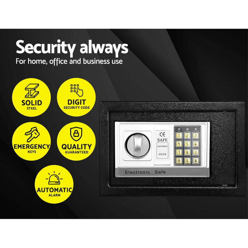 UL-TECH Electronic Safe Digital Security Box 8.5L - Sale Now