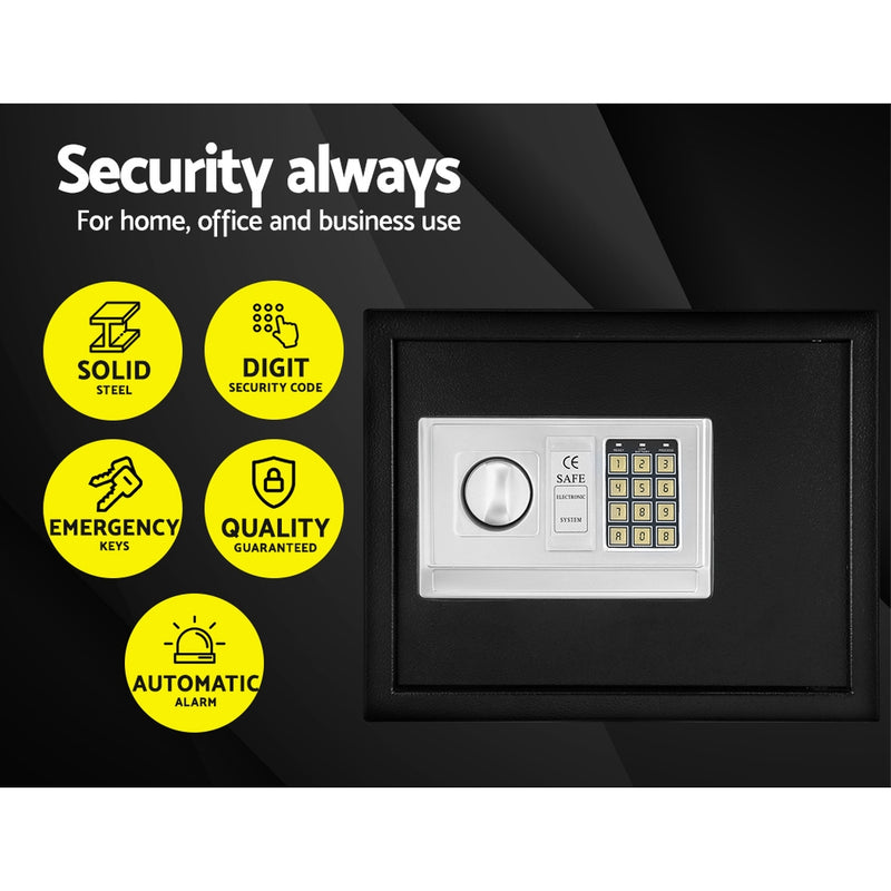 UL-TECH Electronic Safe Digital Security Box 20L - Sale Now