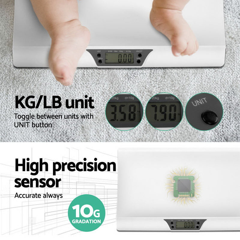 Everfit Electronic Baby Digital Weight Scale - Sale Now