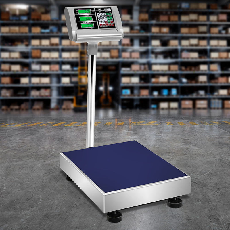 150KG Digital Platform Scale Electronic Scales Shop Market Commercial Postal - Sale Now