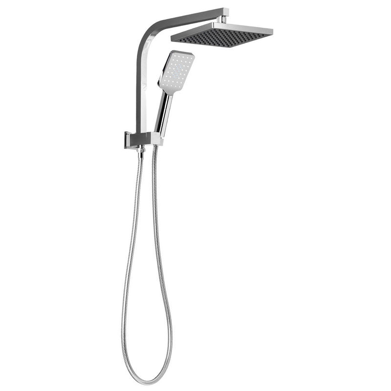 Cefito WELS 8'' Rain Shower Head Set Square Handheld High Pressure Wall Chrome - Sale Now