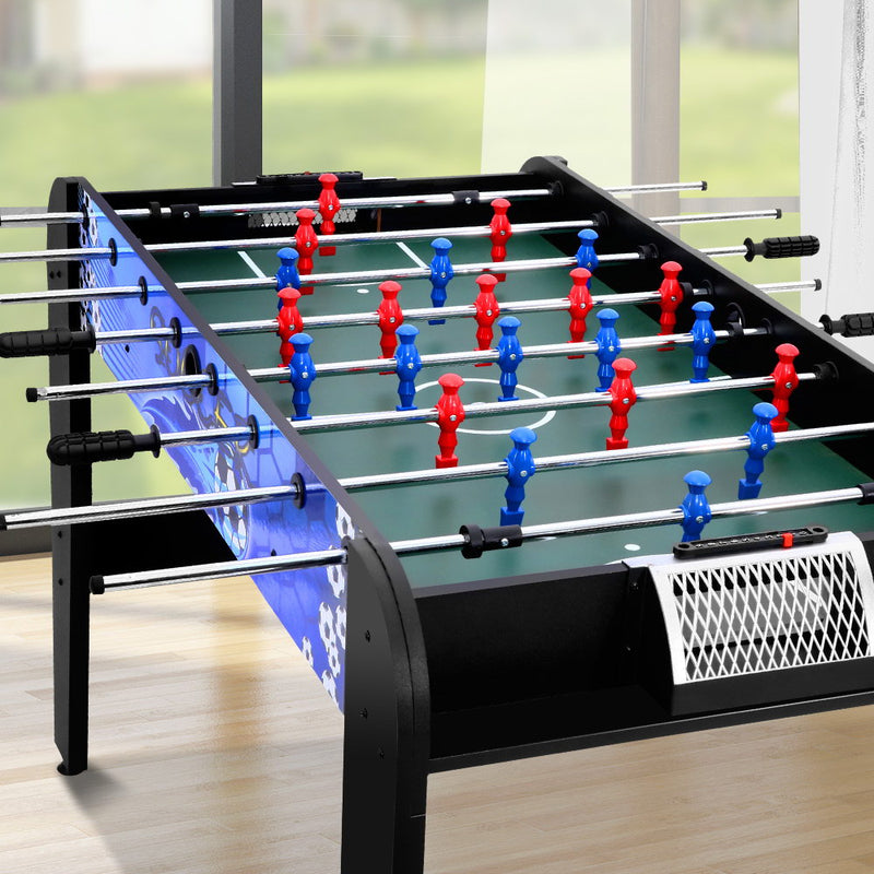 4FT Soccer Table Foosball Football Game Home Party Pub Size Kids Adult Toy Gift - Sale Now
