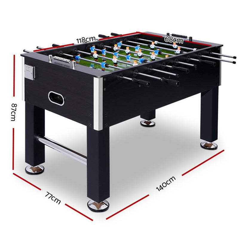 5FT Soccer Table Foosball Football Game Home Party Pub Size Kids Adult Toy Gift - Sale Now