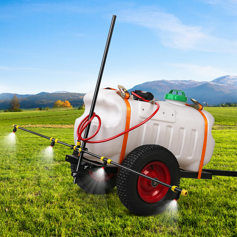 Giantz Weed Sprayer 100L Tank with Trailer - Sale Now