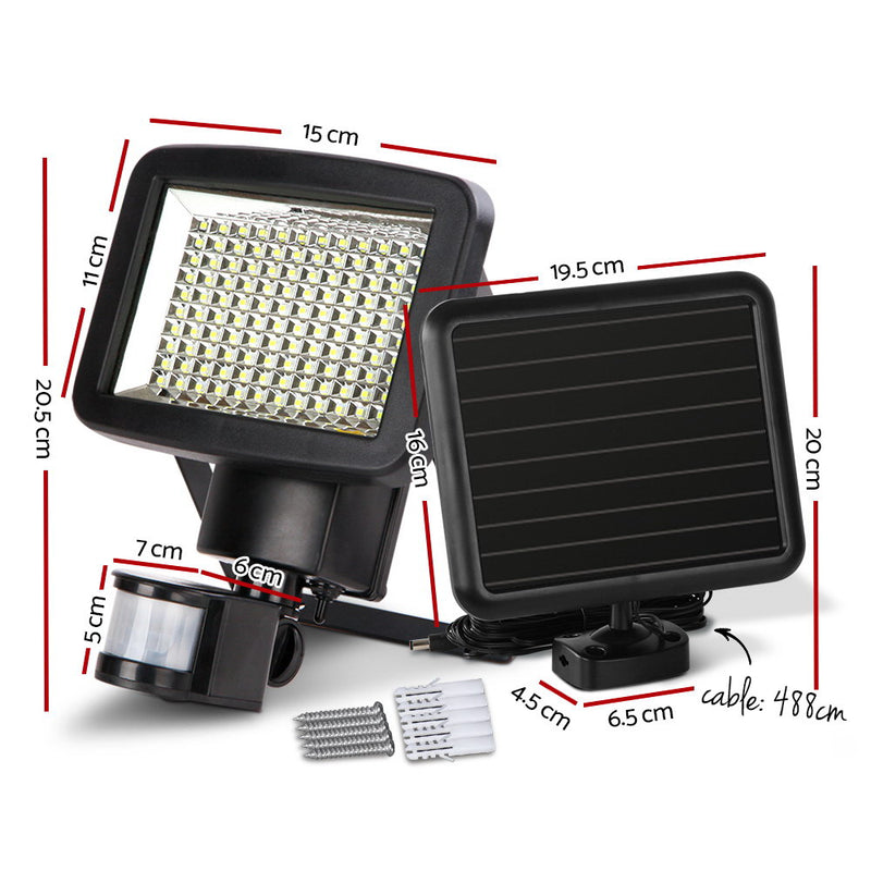 120 LED Solar Powered Sensor Light - Sale Now
