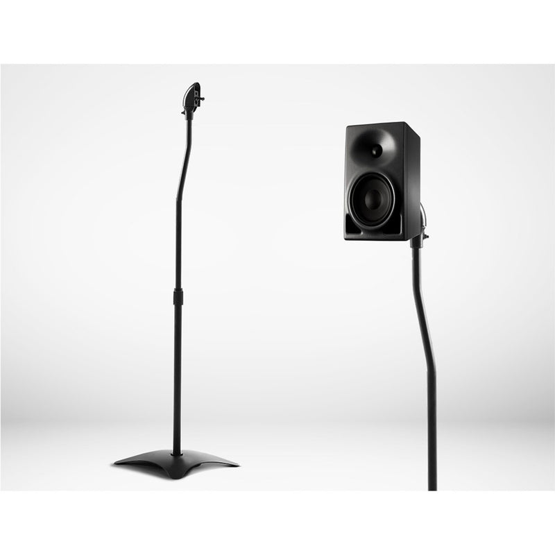 Set of 2 112CM Surround Sound Speaker Stand - Black - Sale Now
