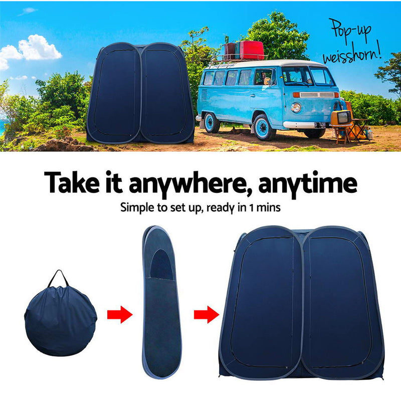 Portable Double Pop up Changing Room Shower Tent - Sale Now