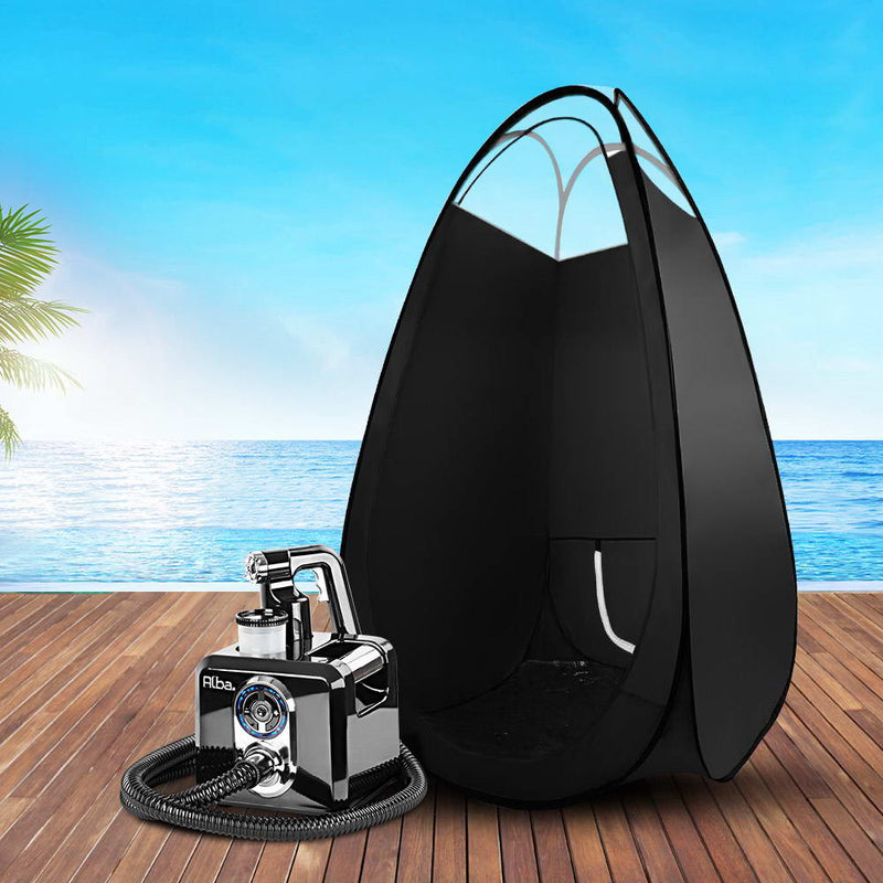 Alba. Spray Tan Machine Tent Sunless Spray Gun HVLP System Professional - Sale Now