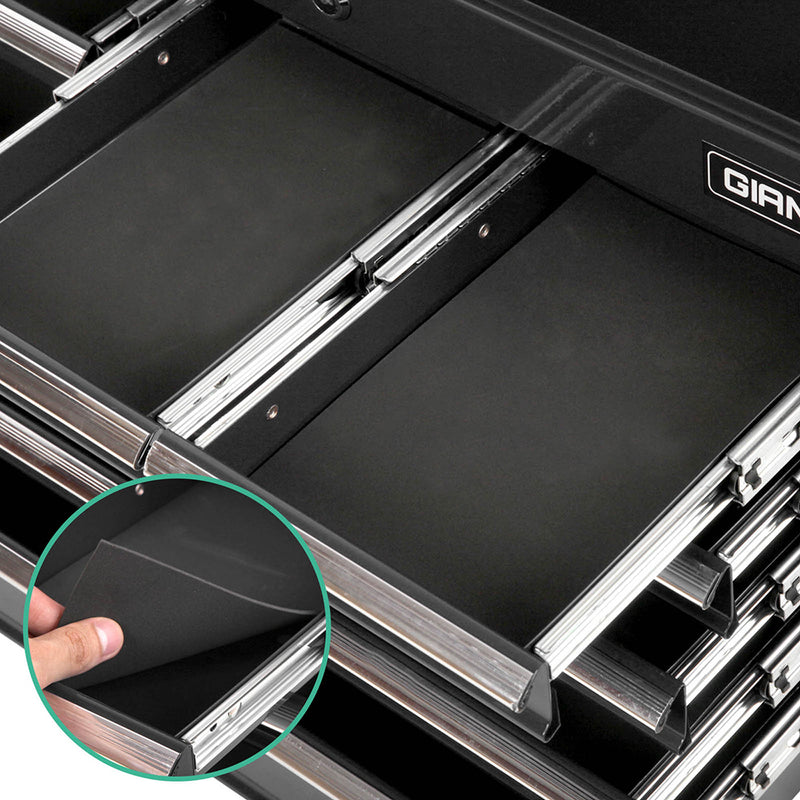 Giantz 9 Drawer Mechanic Tool Box Storage - Black - Sale Now