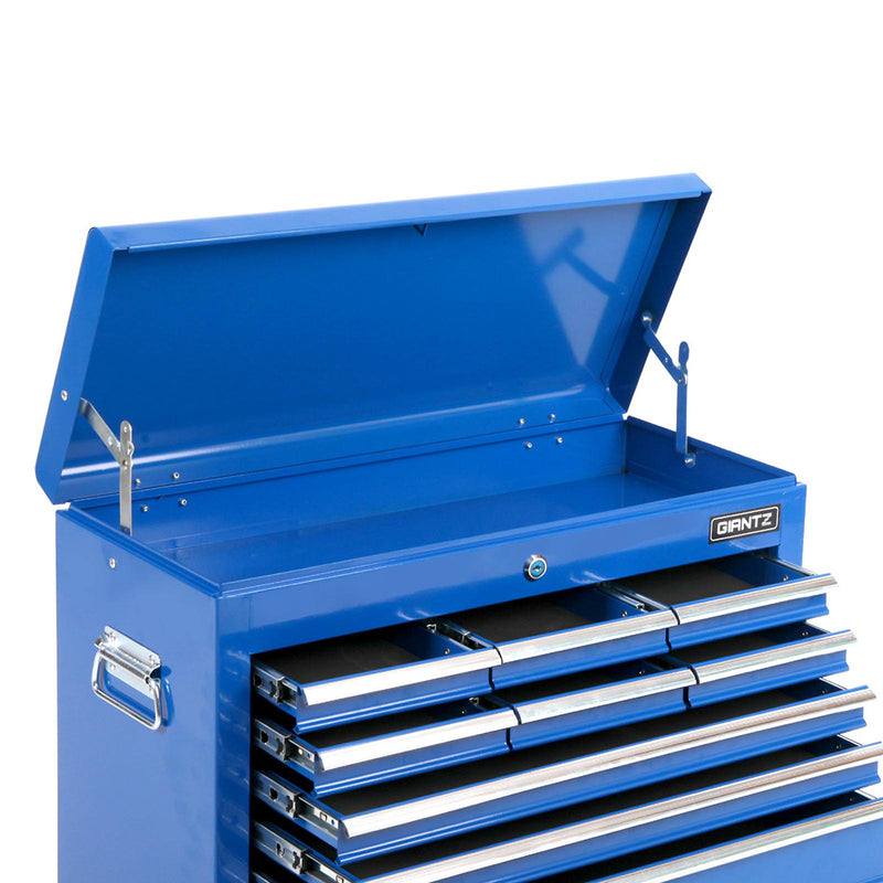 Giantz 9 Drawer Mechanic Tool Box Storage - Blue - Sale Now