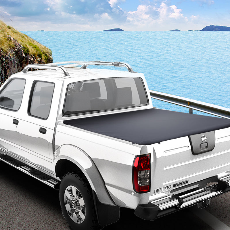 Weisshorn Fit Nissan Navara NP300 D23 Tonneau Cover Clip On UTE Pick Up Truck - Sale Now
