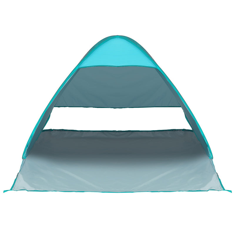 Weisshorn Pop Up Beach Tent Camping Hiking 3 Person Sun Shade Fishing Shelter - Sale Now