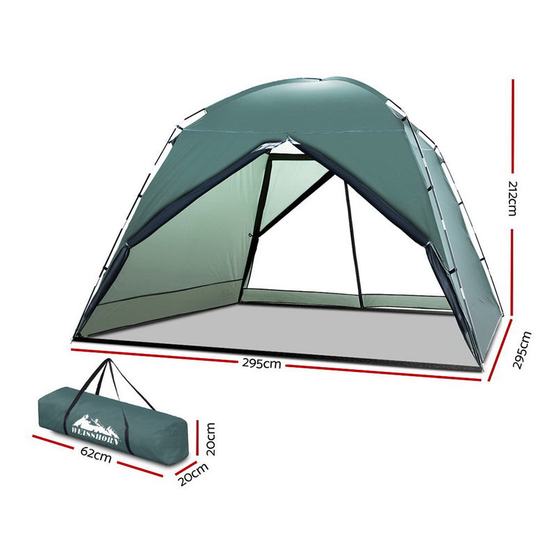 Weisshorn Gazebo Marquee Camping Tent 2.95X2.95M Folding Sun Canopy Shade - Sale Now