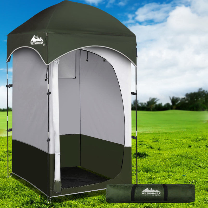 Weisshorn Shower Tent Outdoor Camping Portable Changing Room Toilet Ensuite - Sale Now