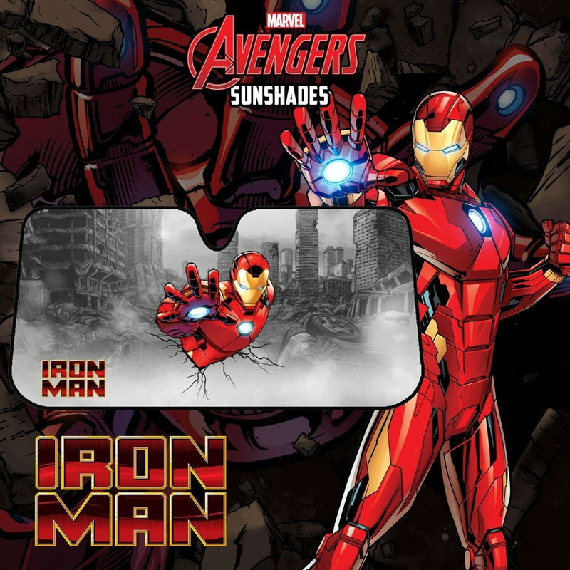 Marvel Avengers Sun Shade [150cm x 70cm] - IRON MAN - Sale Now