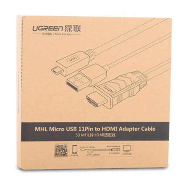 UGREEN MHL Micro USB 11 Pin to HDMI Adater Cable 2M (20139) - Sale Now