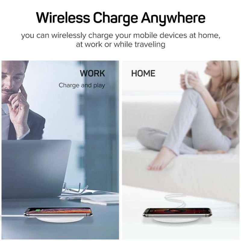 UGREEN QI Wireless charger White 60112 - Sale Now