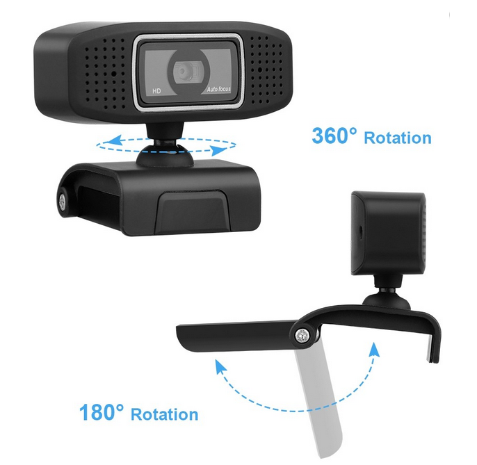 A15 : 1080P FULL HD USB WEBCAM WITH BUILD IN NOISE ISOLATING MIC. - Sale Now