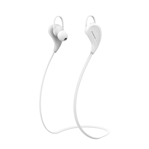 Simplecom BH330 Sports In-Ear Bluetooth Stereo Headphones White