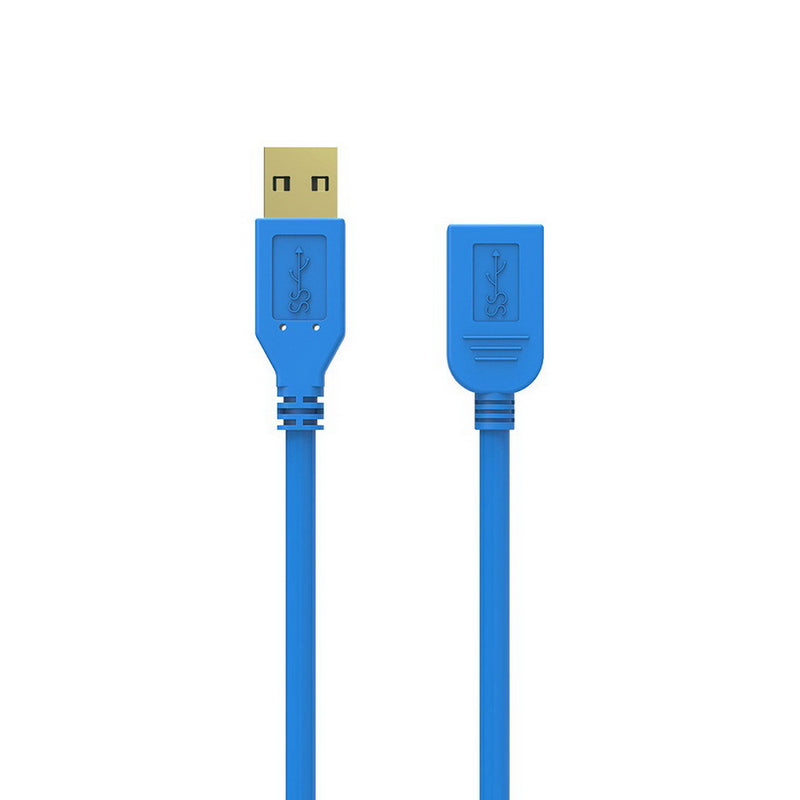 Simplcom CA315 1.5M 4FT USB 3.0 SuperSpeed Extension Cable Insulation Protected Gold Plated - Sale Now