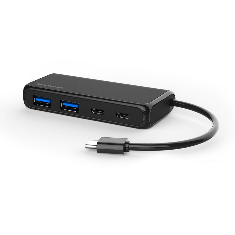 Simplecom CH381 USB 3.1 Type C (USB-C) 4 Port Hub (2x USB-A and 2x USB-C) - Sale Now