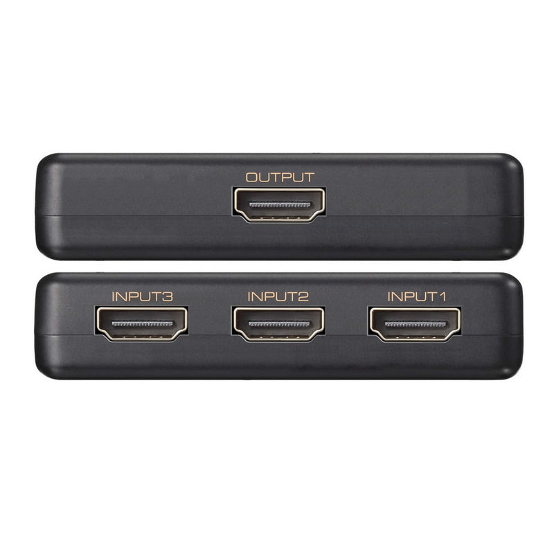 Simplecom CM303 Ultra HD 3 Way HDMI Switch 3 IN 1 OUT Splitter 4K@60Hz - Sale Now