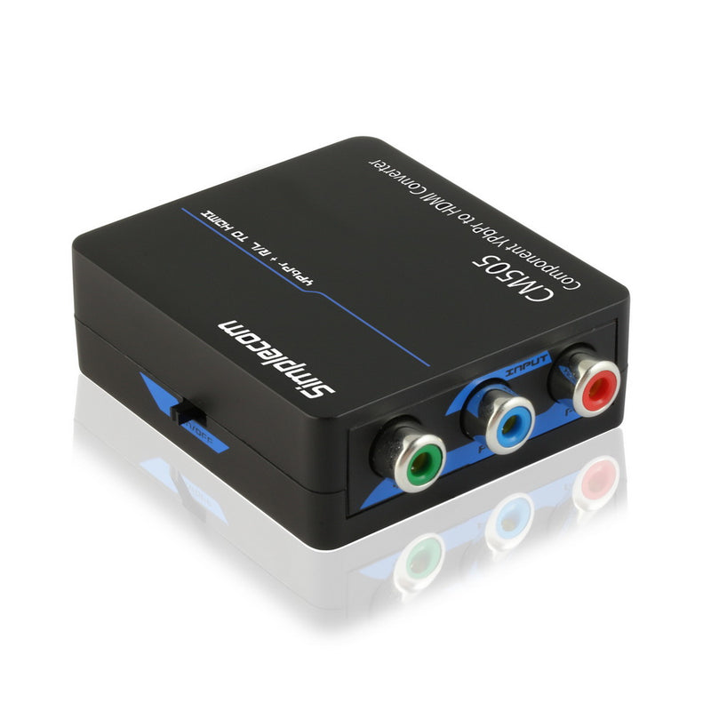 Simplecom CM505 YPbPr RGB Component + Audio R/L to HDMI Converter Full HD 1080p - Sale Now