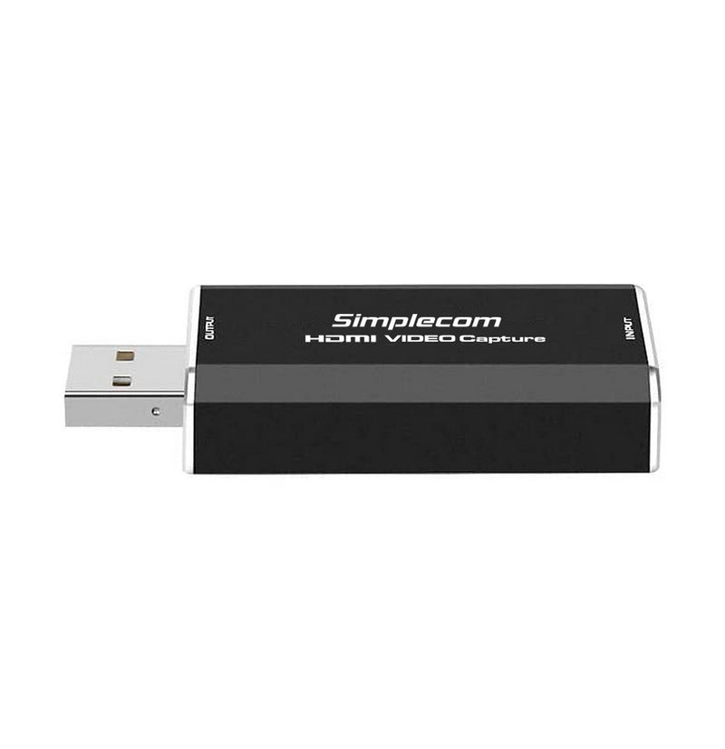 Simplecom DA315 HDMI to USB 2.0 Video Capture Card Full HD 1080p for Live Streaming Recording - Sale Now