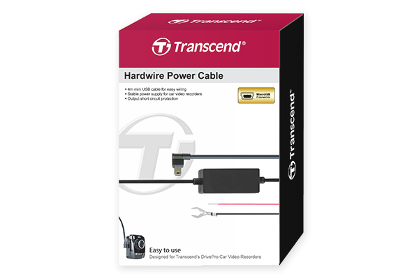 TRANSCEND TS-DPK2 Dashcam hardwire kit for DrivePro, Micro-B (For DP230 / DP130 / DP110) - Sale Now