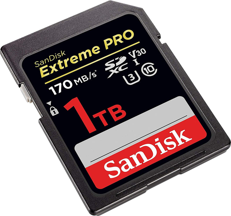 SanDisk SDSDXXY-1T00-GN4IN Extreme Pro UHS-I SDXC Memory Card, 1TB, 170MBS/V30 - Sale Now
