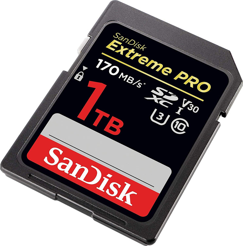 SanDisk SDSDXXY-1T00-GN4IN Extreme Pro UHS-I SDXC Memory Card, 1TB, 170MBS/V30 - Sale Now