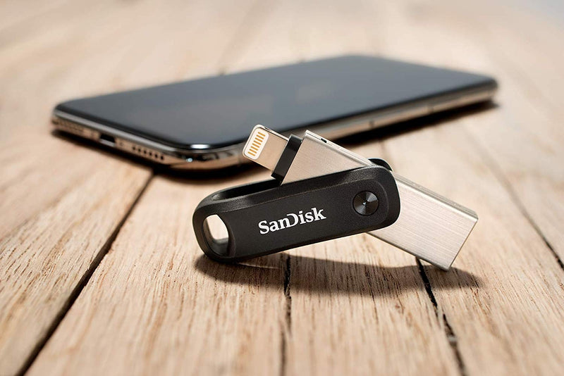 Sandisk Ixpand Flash Drive GO SDIX60N 128GB Black IOS USB 3.0  SDIX60N-128G-GN6NE - Sale Now
