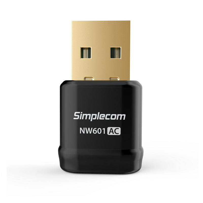 Simplecom NW601 AC600 Mini WiFi Dual Band Wireless USB Adapter - Sale Now