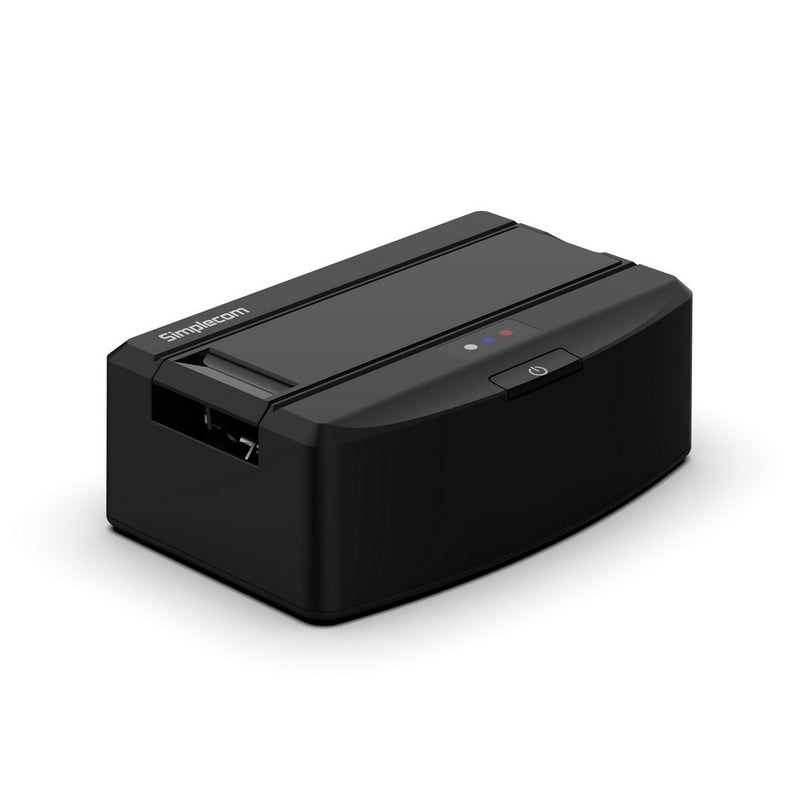 Simplecom SD311 USB 3.0 Docking Station with Lid for 2.5" and 3.5" SATA Drive Black - Sale Now