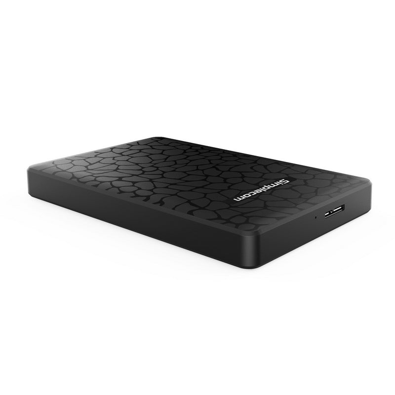 Simplecom SE101 Compact Tool-Free 2.5'' SATA to USB 3.0 HDD/SSD Enclosure Black - Sale Now