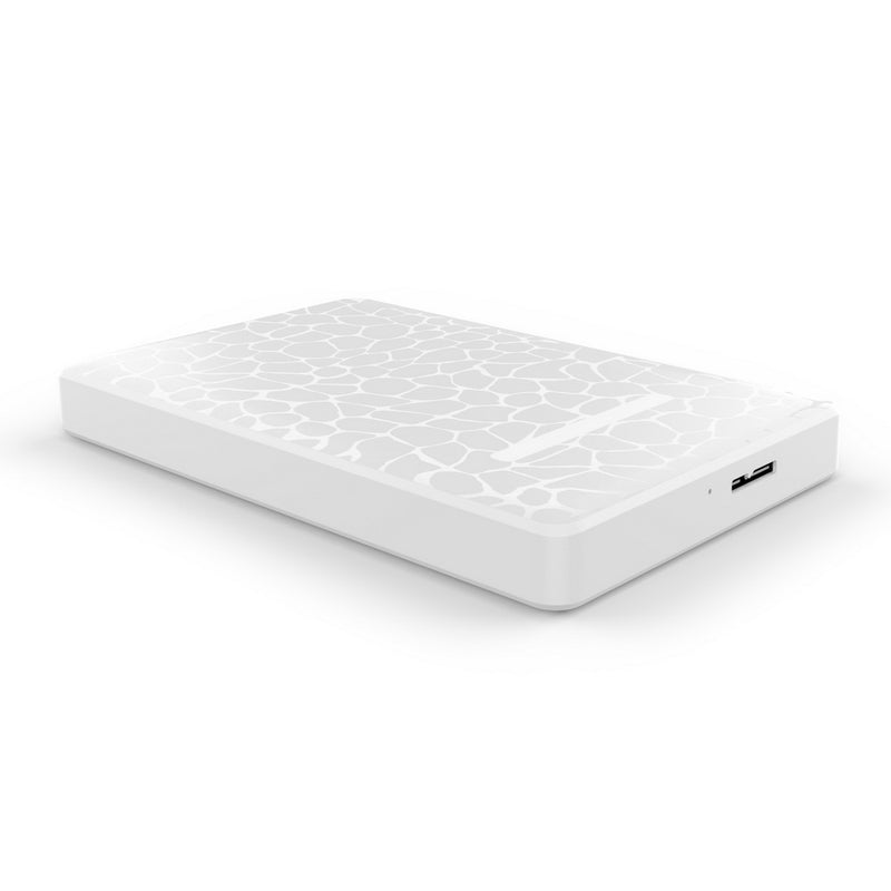 Simplecom SE101 Compact Tool-Free 2.5'' SATA to USB 3.0 HDD/SSD Enclosure White - Sale Now