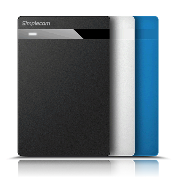 Simplecom SE203 Tool Free 2.5" SATA HDD SSD to USB 3.0 Hard Drive Enclosure Black - Sale Now